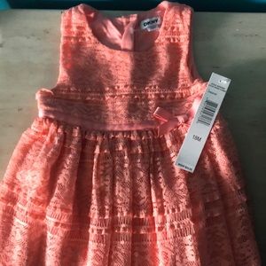 Orange Baby Dress